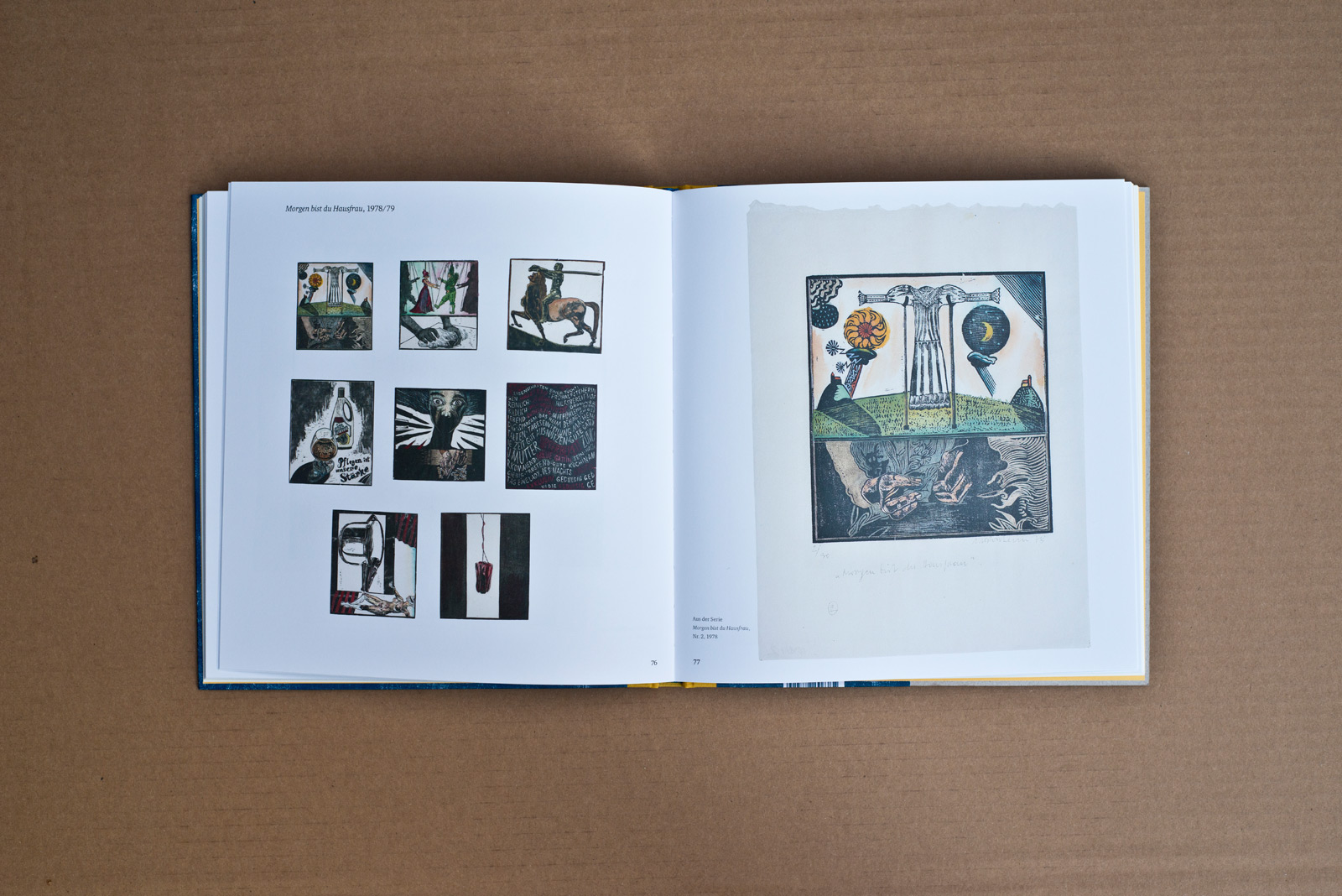 Auguste Kronheim – Holzschnitte und Zeichnungen – Katalog – LENTOS Kunstmuseum Linz © Martin Bruner Sombrero Design