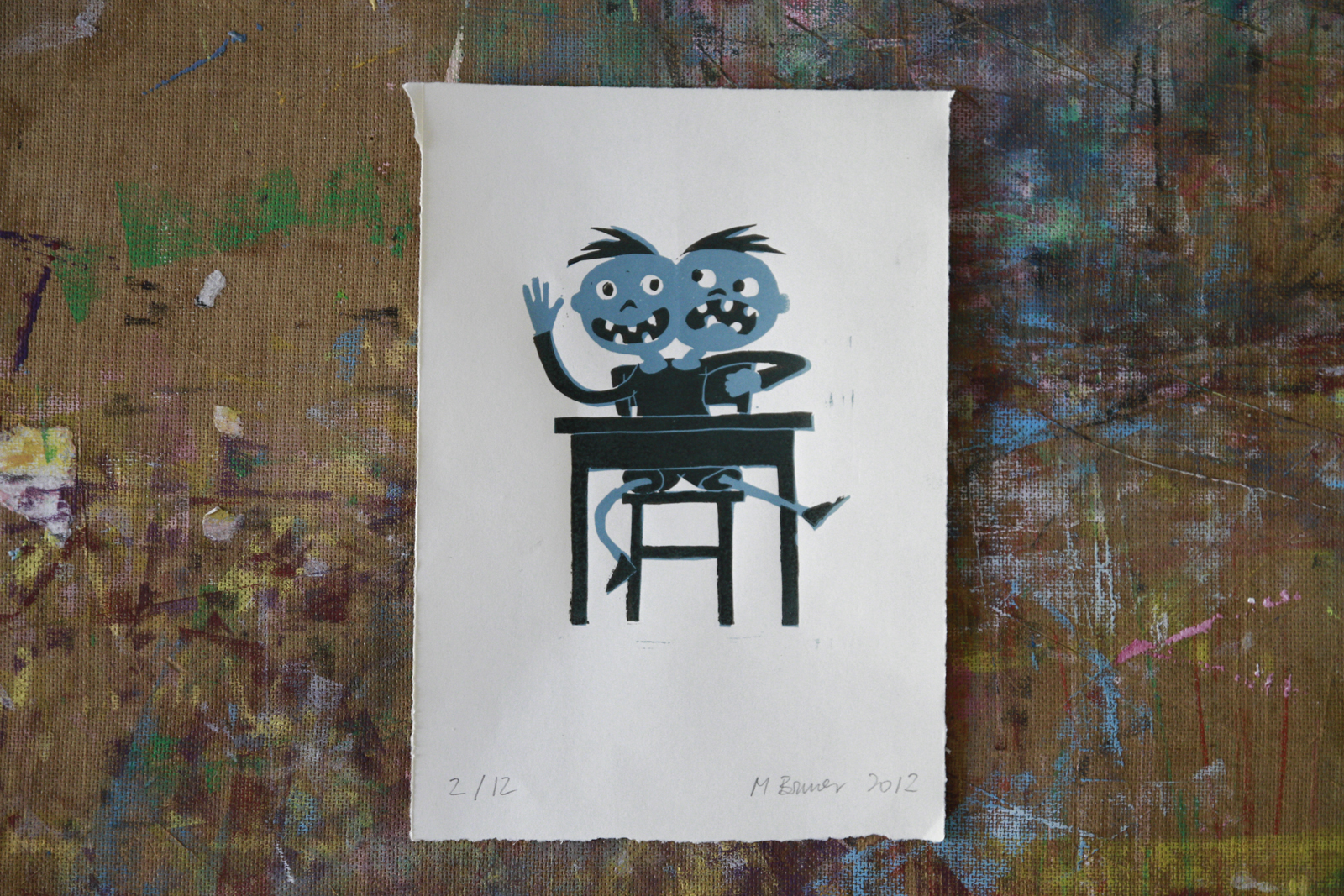 Das unmögliche Kind – Kinderbuch – Illustration © Martin Bruner Sombrero Design