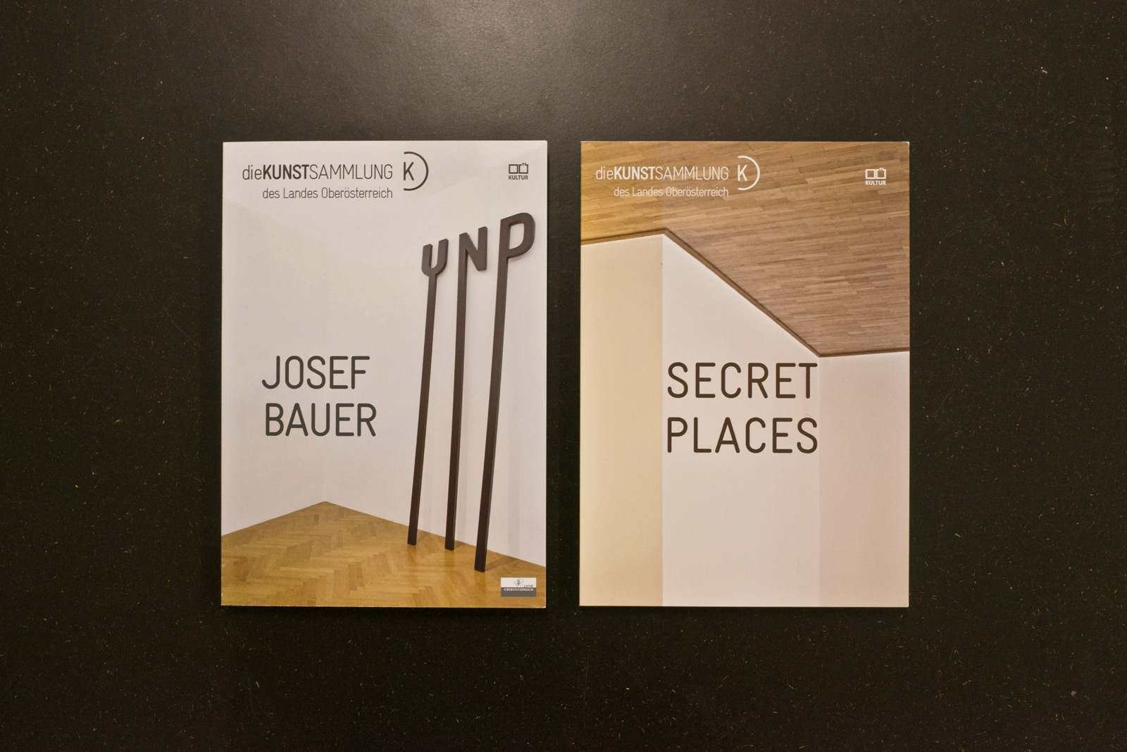 Kunstsammlung des Landes Oberösterreich – Drucksorten © Martin Bruner Sombrero Design