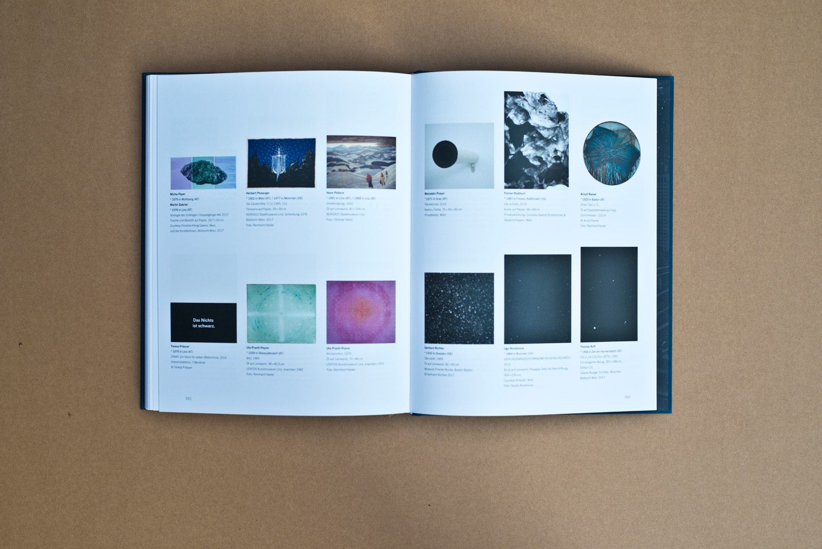 Sterne – Kosmische Kunst von 1900 bis heute – Katalog – LENTOS Kunstmuseum Linz © Martin Bruner Sombrero Design